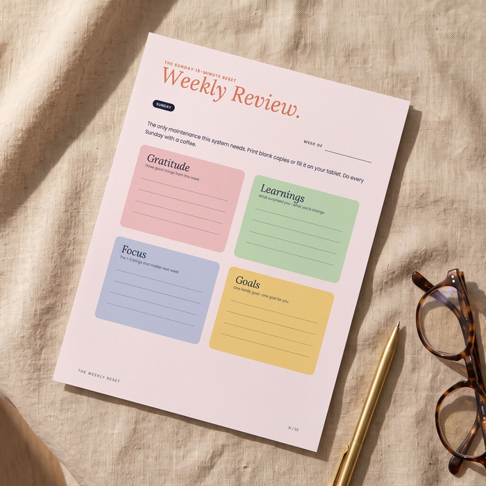 The Weekly Reset